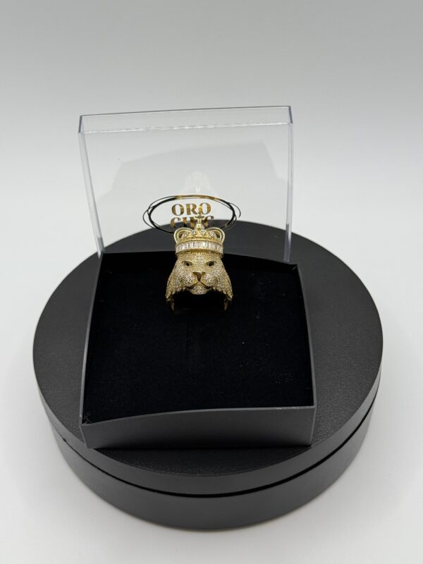 Anillo de Tigre de Oro de 18k.