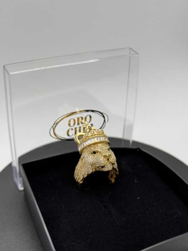 Anillo de Tigre de Oro de 18k. - Imagen 2