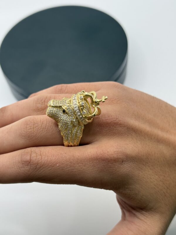 Anillo de Tigre de Oro de 18k. - Imagen 3